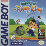 Legend of the River King Game Boy box art – classic retro game for GameBoy
