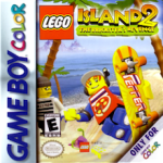LEGO Island 2 The Bricksters Revenge Game Boy Color box art – old GBC game trade in