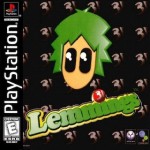 Lemmings 3D art work – video game for PS1