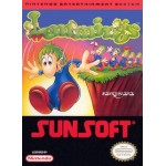 Lemmings NES box art – classic 8-bit game for Nintendo NES