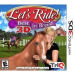 Let's Ride Best of Breed art work – action game for Nintendo 3DS