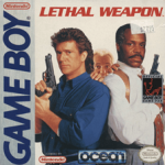 Lethal Weapon Game Boy box art – classic retro game for GameBoy