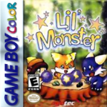 Lil Monster Game Boy Color box art – old GBC game trade in