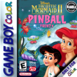 Little Mermaid II The Pinball Frenzy - 2 Game Boy Color box art – old GBC game trade in