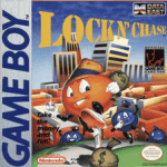 Lock n Chase Game Boy box art – classic retro game for GameBoy