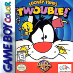 Looney Tunes Twouble Game Boy Color box art – old GBC game trade in