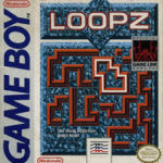 Loopz Game Boy box art – classic retro game for GameBoy