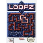 Loopz NES box art – classic 8-bit game for Nintendo NES