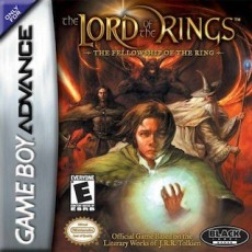 Lord of the Rings Fellowship of the Ring art work – action game for Nintendo Game Boy Advance