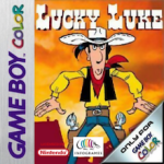 Lucky Luke Game Boy Color box art – old GBC game trade in