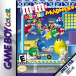 M&M's Mini Madness Game Boy Color box art – old GBC game trade in