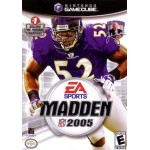Madden 2005 GameCube box art – sports game for Nintendo GameCube