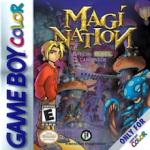 Magi-Nation Game Boy Color box art – old GBC game trade in
