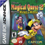 Magical Quest 2 Starring Mickey and Minnie art work – action game for Nintendo Game Boy Advance