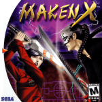 Maken X art work for the sega DreamCast
