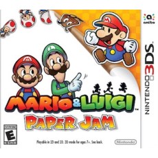 Mario & Luigi Paper Jam art work – platformer for Nintendo 3DS