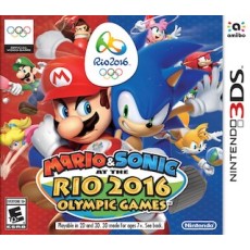 Mario & Sonic at the Rio 2016 Olympic Games art work – platformer for Nintendo 3DS