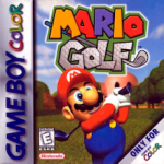 Mario Golf Game Boy Color box art – old GBC game trade in