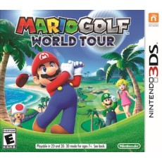 Mario Golf World Tour art work – platformer for Nintendo 3DS