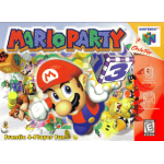 Mario Party N64 box art – platformer for Nintendo 64