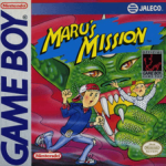 Maru's Mission Game Boy box art – classic retro game for GameBoy