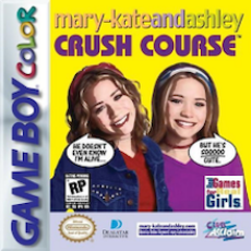 Mary-Kate and Ashley Crush Course Game Boy Color box art – old GBC game trade in