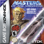 Masters of the Universe art work – action game for Nintendo Game Boy Advance