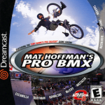 Mat Hoffman's Pro BMX art work for the sega DreamCast