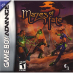 Mazes of Fate art work – action game for Nintendo Game Boy Advance