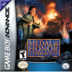 Medal of Honor Underground art work – action game for Nintendo Game Boy Advance