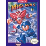 Mega Man 5 NES box art – classic 8-bit game for Nintendo NES