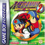 Mega Man Battle Network 2 art work – action platformer for Nintendo Game Boy Advance