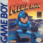 Mega Man: Dr Wily's Revenge Game Boy box art – classic retro game for GameBoy
