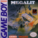 Megalit Game Boy box art – classic retro game for GameBoy