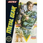 Metal Gear NES box art – classic 8-bit game for Nintendo NES