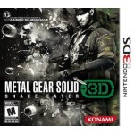 Metal Gear Solid 3D Snake Eater art work – action game for Nintendo 3DS