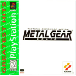 Metal Gear Solid - Greatest Hits art work – video game for PS1