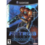 Metroid Prime 2 Echoes GameCube box art – sci-fi shooter for Nintendo GameCube