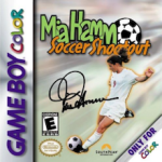 Mia Hamm Soccer Shootout Game Boy Color box art – old GBC game trade in
