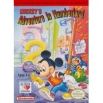 Mickey's Adventure in Numberland NES box art – classic 8-bit game for Nintendo NES
