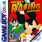 Mickey's Racing Adventure Game Boy Color box art – old GBC game trade in