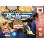 Micro Machines N64 box art – retro game for Nintendo 64