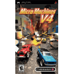 Micro Machines V4 art work – video game for PlayStation Portable
