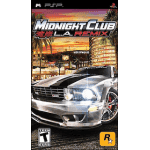 Midnight Club LA Remix art work – video game for PlayStation Portable