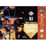 Mike Piazza's Strike Zone N64 box art – retro game for Nintendo 64