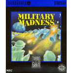 Military Madness TurboGrafx-16 game - retro game for console