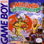 Milon's Secret Castle Game Boy box art – classic retro game for GameBoy