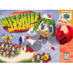 Mischief Makers N64 box art – retro game for Nintendo 64