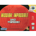 Mission Impossible N64 box art – retro game for Nintendo 64