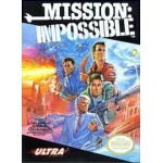 Mission Impossible NES box art – classic 8-bit game for Nintendo NES